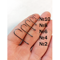 Крючки микроджиговые с большим ухом Reflex Micro Jig Hook №8 15шт